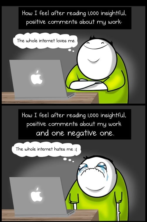 Comments on the web Comments on the web