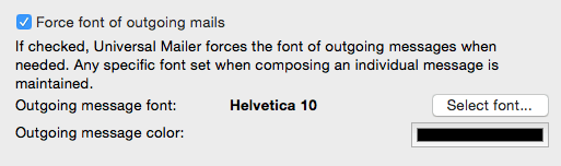 Force font Force font