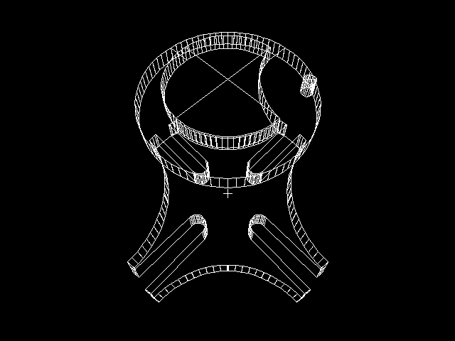 Rotating wireframe Rotating wireframe