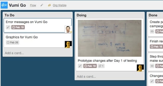 Trello sketches Trello sketches