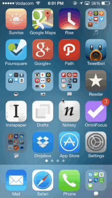 iOS 7 parkour iOS 7 parkour